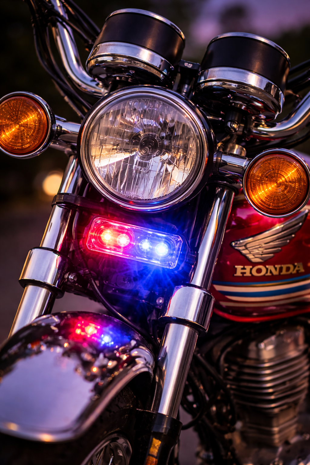 POLICE LIGHT FOR CAR&BIKES